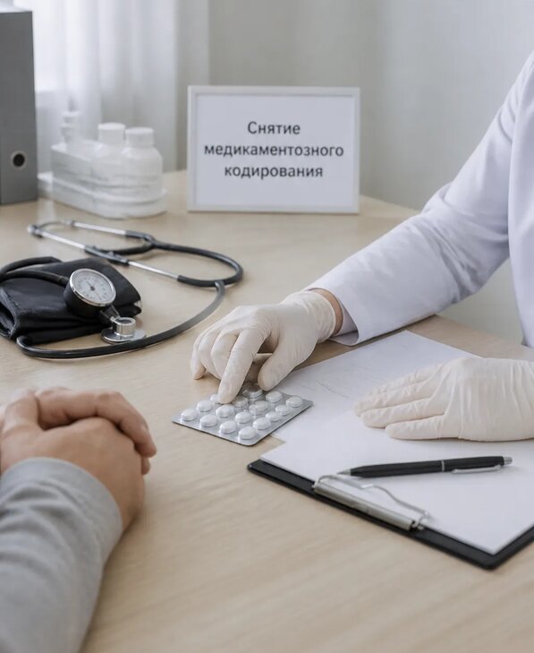 Снятие медикаментозного кодирования в Наро-Фоминске от 5123 р. | Медзона