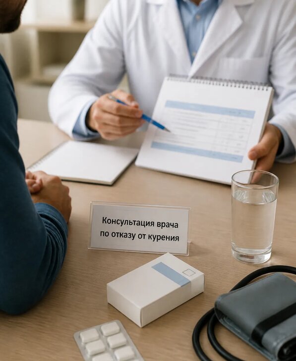 Консультация врача по отказу от курения для взрослых в Наро-Фоминске